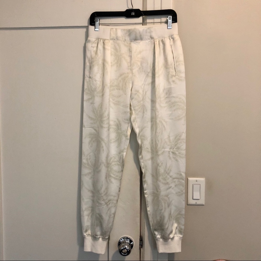 ATM Anthony Thomas Melillo silk print joggers